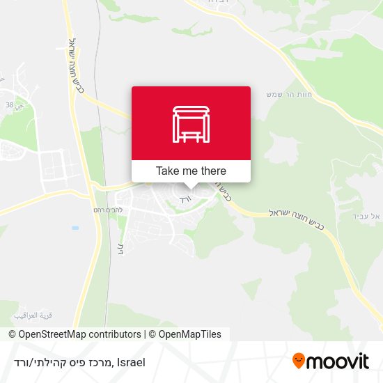 מרכז פיס קהילתי/ורד map