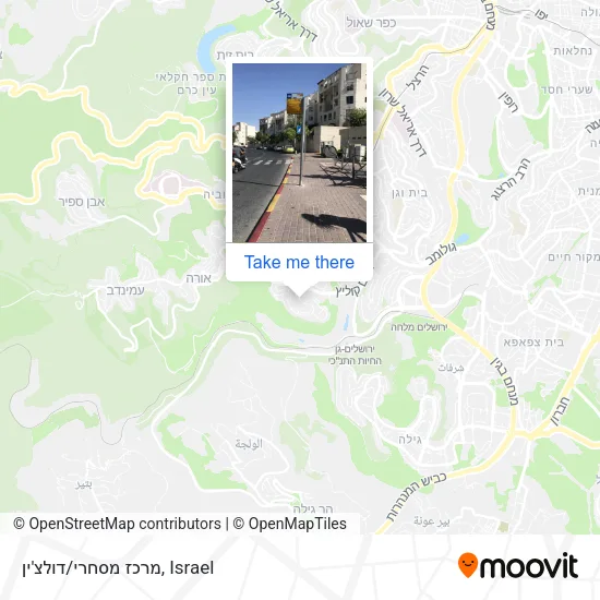Карта מרכז מסחרי/דולצ'ין