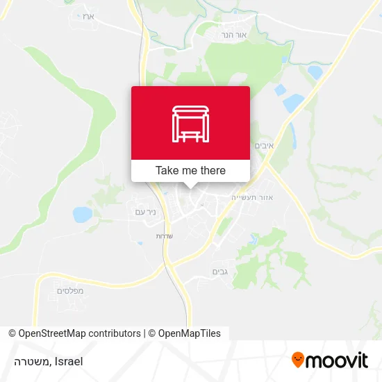 Карта משטרה