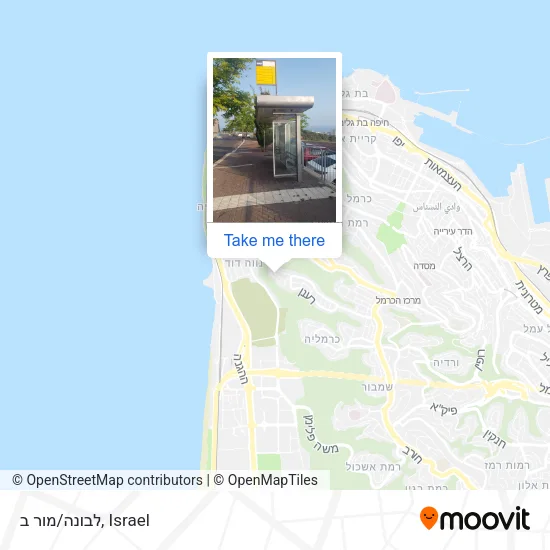 Карта לבונה/מור ב