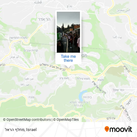 Карта מחלף הראל
