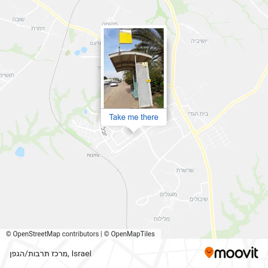 Карта מרכז תרבות/הגפן