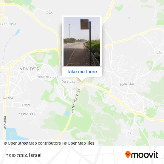 Карта צומת סומך