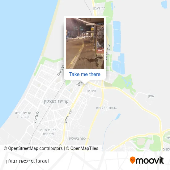 Карта מרפאת זבולון