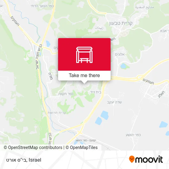 Карта בי''ס אורט