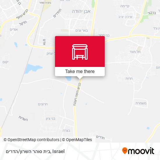 Карта בית סוהר השרון/הדרים