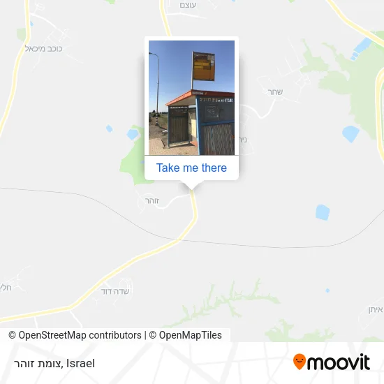 Карта צומת זוהר