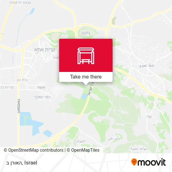 Карта האורן ב