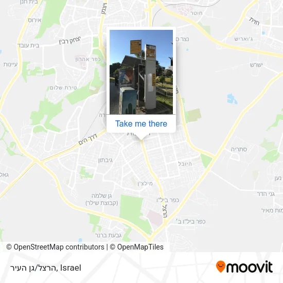 Карта הרצל/גן העיר