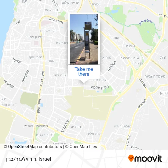 Карта דוד אלעזר/בגין