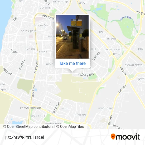 Карта דוד אלעזר/בגין