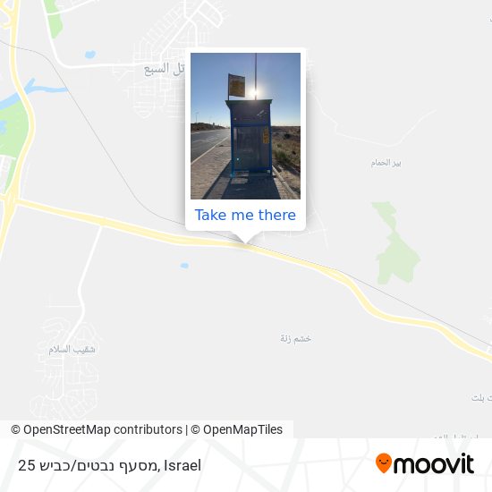 מסעף נבטים/כביש 25 map