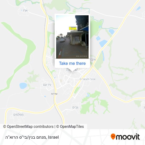 מנחם בגין/בי''ס הרוא''ה map