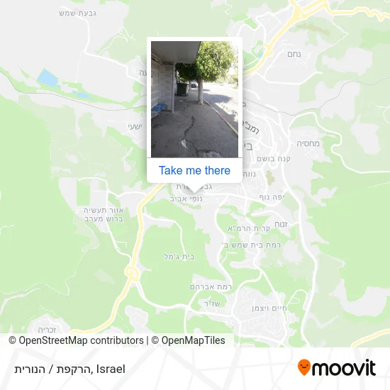 Карта הרקפת / הנורית