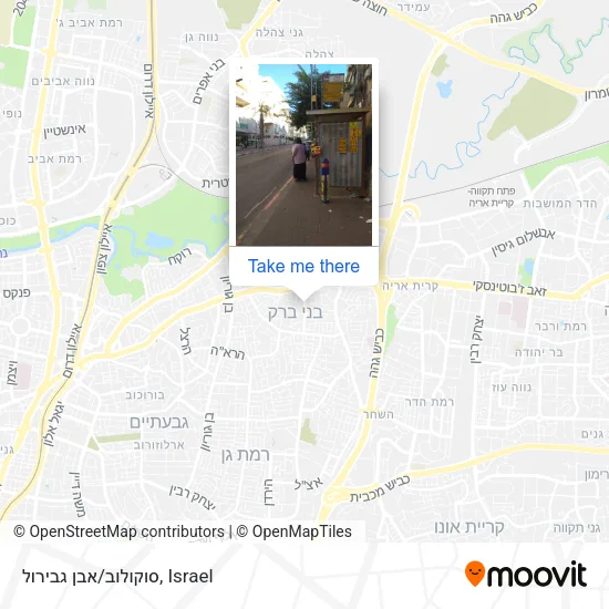 Карта סוקולוב/אבן גבירול