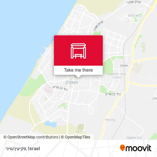 פקיעין/סיני map