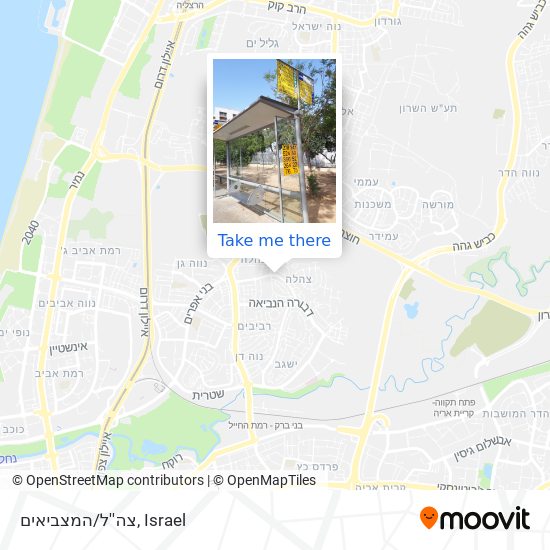 צה''ל/המצביאים map