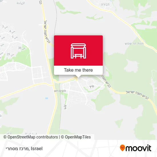 מרכז מסחרי map
