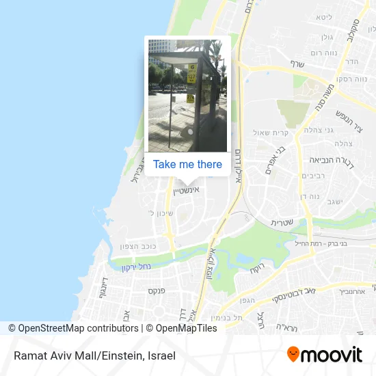 Ramat Aviv Mall/Einstein map