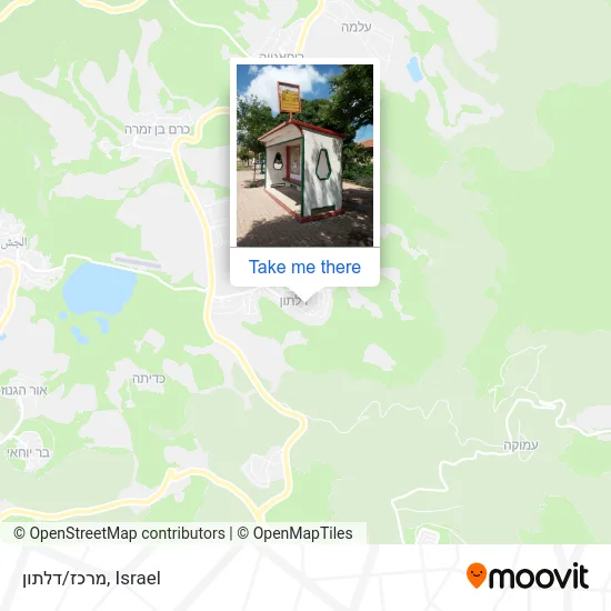 Карта מרכז/דלתון