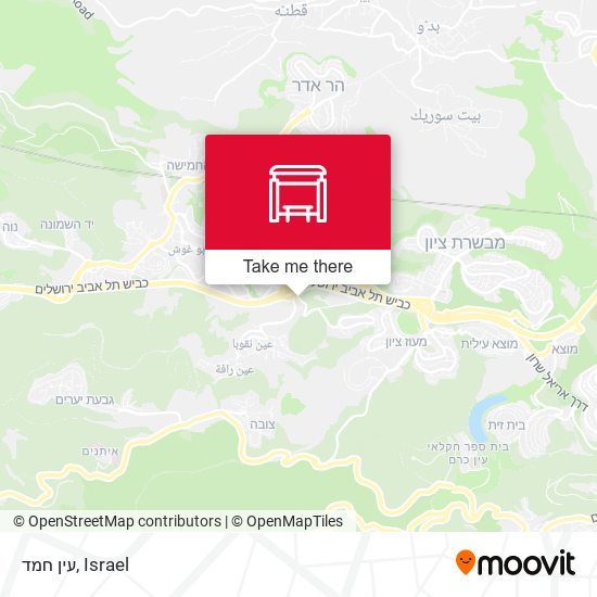 Карта עין חמד