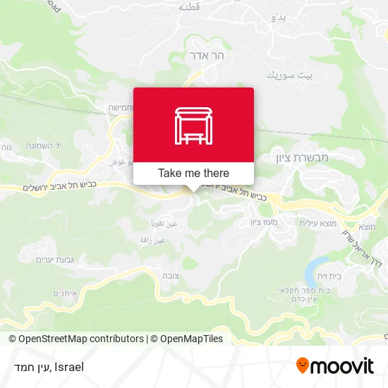 Карта עין חמד