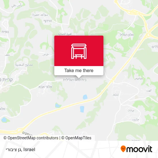 Карта גן ציבורי