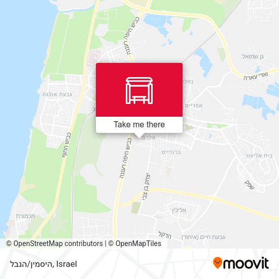 היסמין/הנבל map