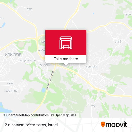 שכונת חיילים משוחררים 2 map