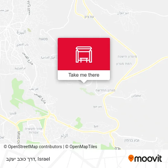 Карта דרך כוכב יעקב