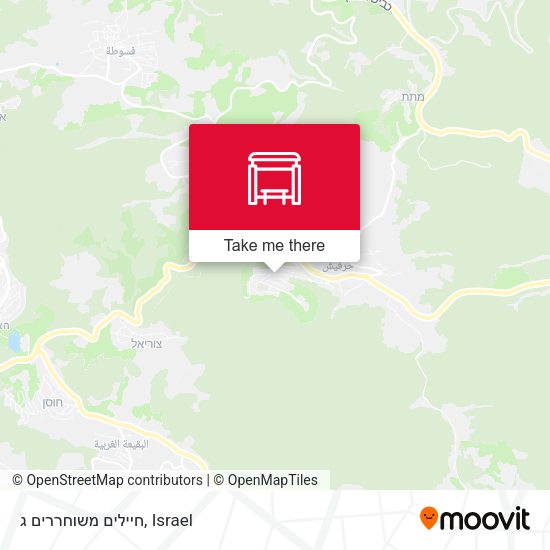 חיילים משוחררים ג map