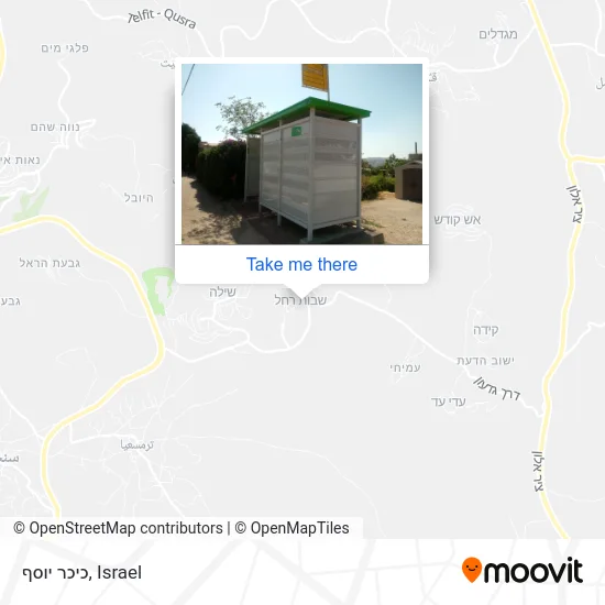 Карта כיכר יוסף