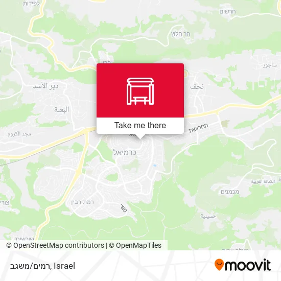 Карта רמים/משגב