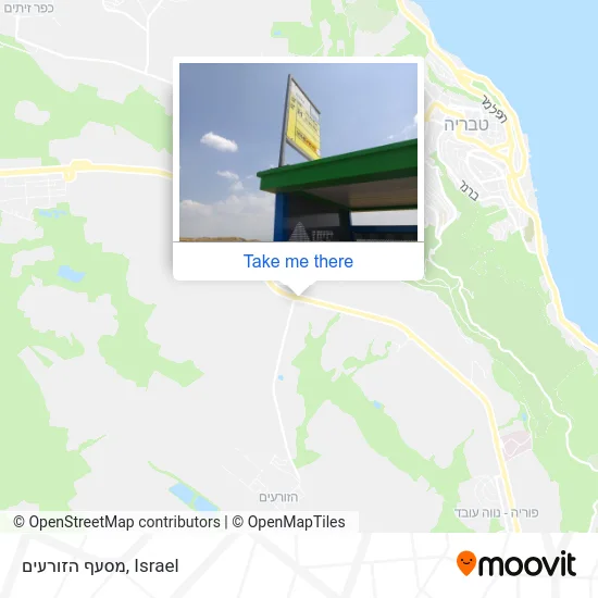 Карта מסעף הזורעים