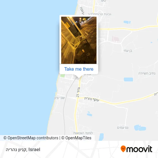 Карта קניון נהריה