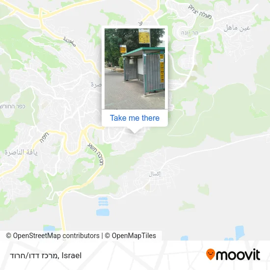 Карта מרכז דדו/חרוד