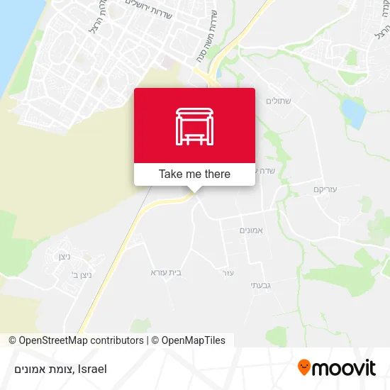 Карта צומת אמונים