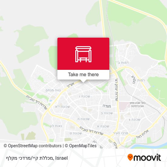 מכללת קיי/מרדכי מקלף map