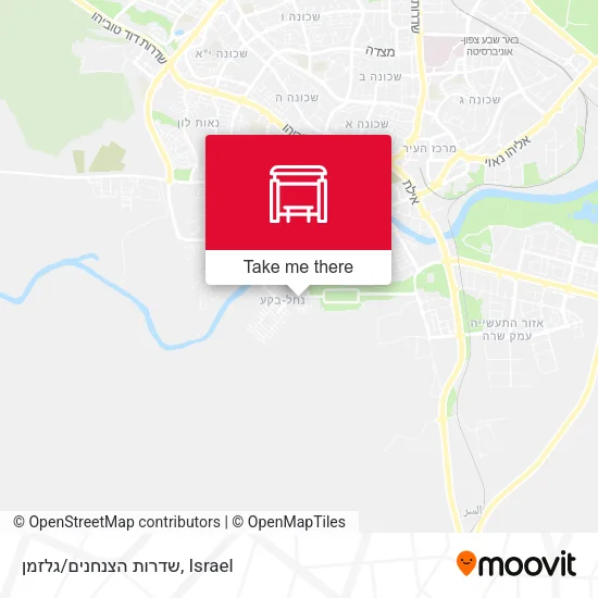 Карта שדרות הצנחנים/גלזמן