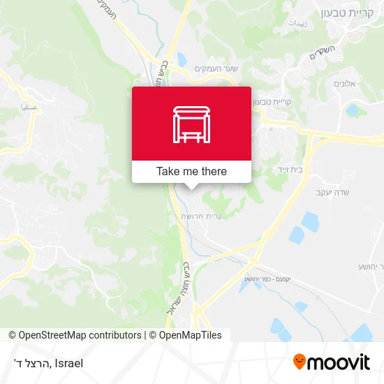 Карта 'הרצל ד