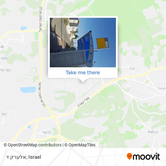 אלערק ד map