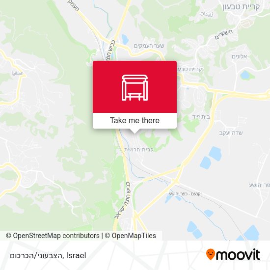 הצבעוני/הכרכום map
