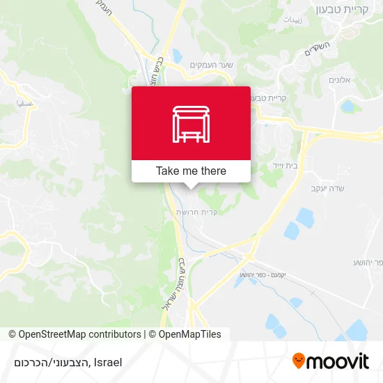 Карта הצבעוני/הכרכום