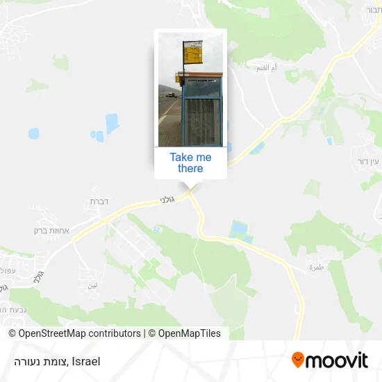 Карта צומת נעורה