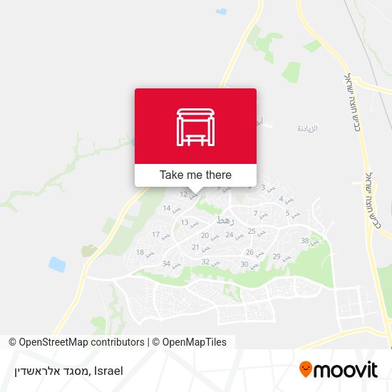 מסגד אלראשדין map