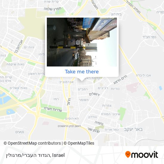 הגדוד העברי/מרגולין map