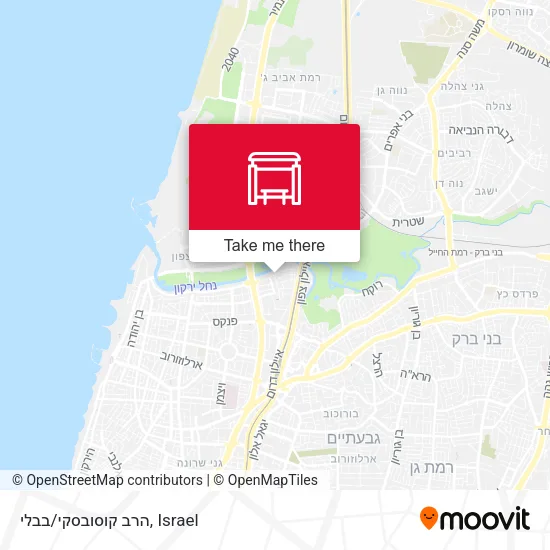 Карта הרב קוסובסקי/בבלי