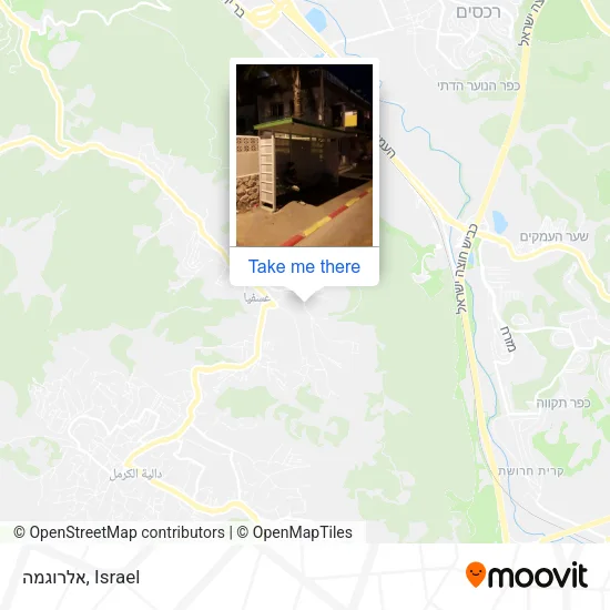 אלרוגמה map