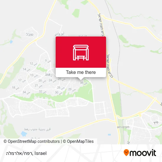 Карта רפח/אלרמלה