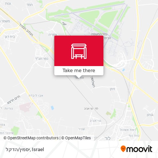 יסמין/הדקל map